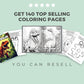 MRR - 140 Pages - 11 Coloring Books Full Master Resell Rights