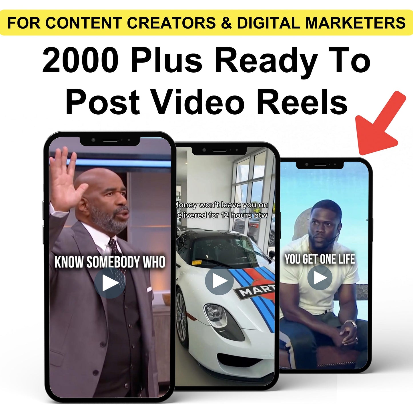 2000 PLUS Done For You Viral Content Videos